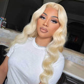 13*4 lace front blonde wigs for black women |100% human hair Blonde wigs for sale  | Slove hair wig shop
